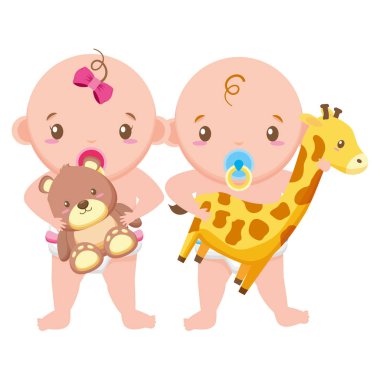 bebekler çocuk ve kız bebek duş