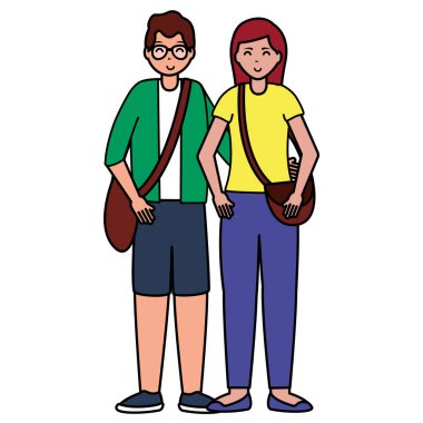 mutlu genç insanlar