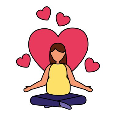 Gebelik ve hamile sahne düz