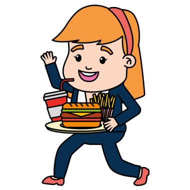 Fast Food 'lu Kadın