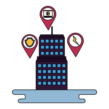 akıllı şehir bina teknolojisi kablosuz