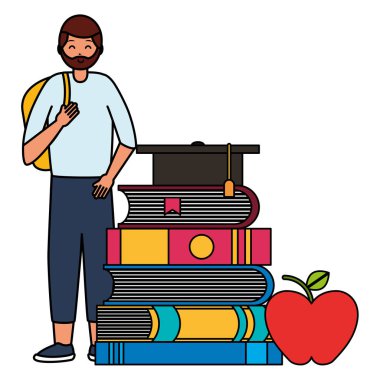 mutlu genç insanlar okul