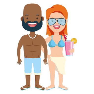 yaz zamanı insanlar