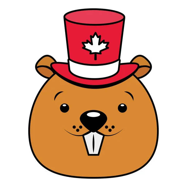 Heureux jour du canada — Image vectorielle