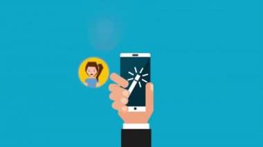 topluluk sosyal medya teknolojisi ile akıllı telefon