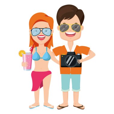 yaz zamanı insanlar