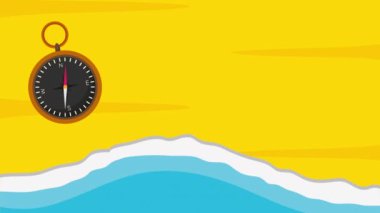 Yaz saati tatilleri, 4k video animasyonu