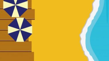 Yaz saati tatilleri, 4k video animasyonu