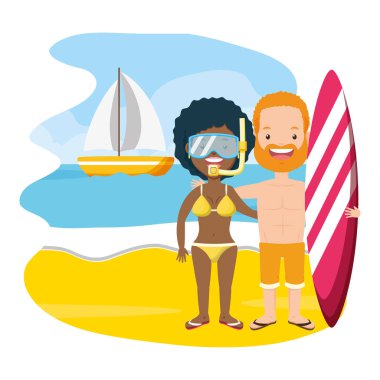 yaz zamanı insanlar