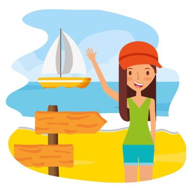 Yaz saati tatil insanlar