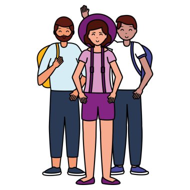 mutlu genç insanlar