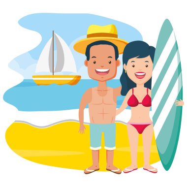 yaz zamanı insanlar