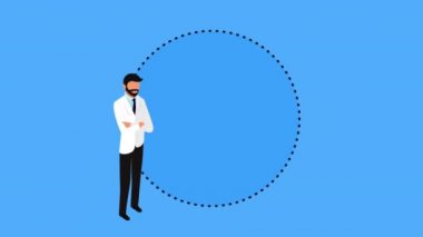 tıbbi kiti ile profesyonel doktor