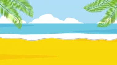 plaj yaz zamanında Irklararası insanlar