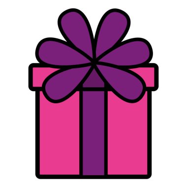 sarılmış hediye kutusu yay dekorasyon