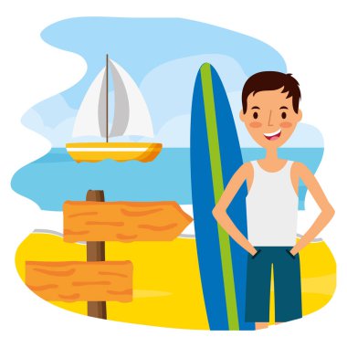 Yaz saati tatil insanlar