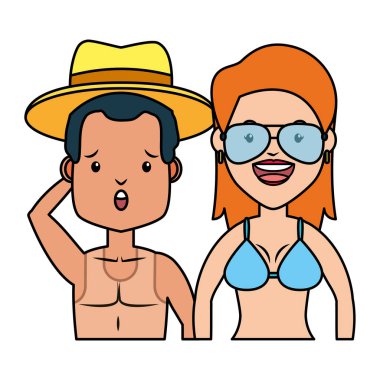 yaz zamanı insanlar