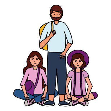 mutlu genç insanlar