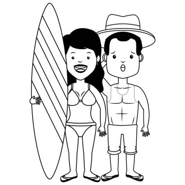 yaz zamanı insanlar