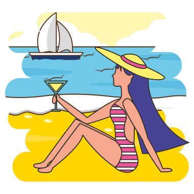 yaz zamanı insanlar