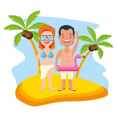 yaz zamanı insanlar