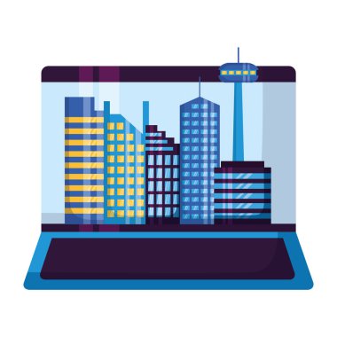 dizüstü bilgisayar akıllı şehir teknolojisi