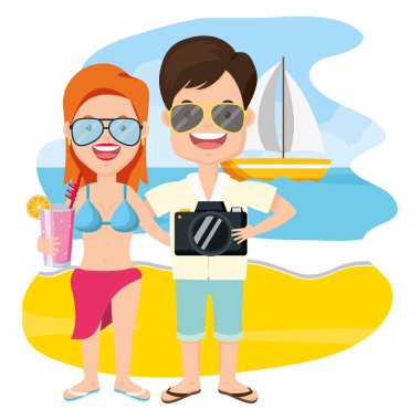 yaz zamanı insanlar