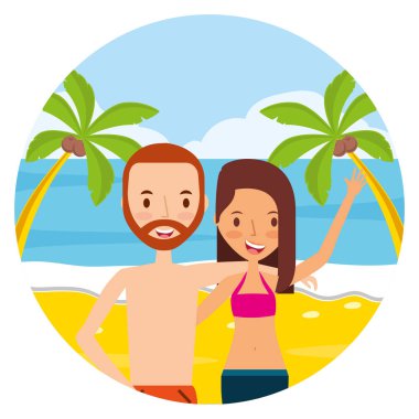 Yaz saati tatil insanlar