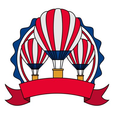 mutlu Bastille gün düz tasarım