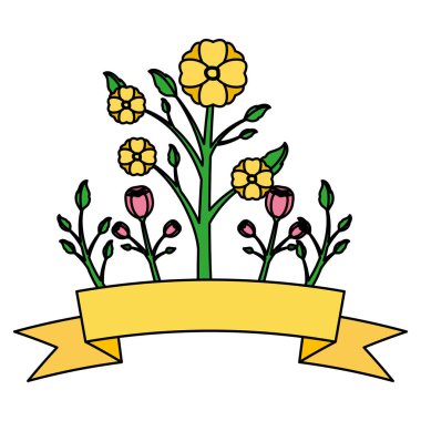 araçları dekorasyon düz tasarım bahçe