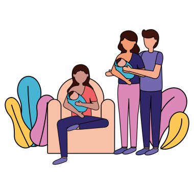 Gebelik ve hamile sahne düz