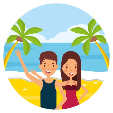 Yaz saati tatil insanlar