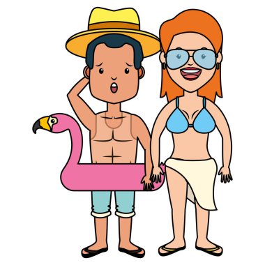 yaz zamanı insanlar