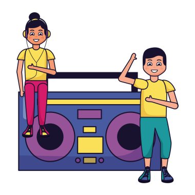 Müzik dinleyen insanlar