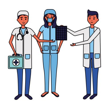 tıbbi insanlar karakterleri