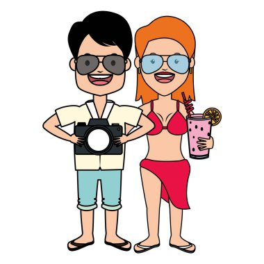 yaz zamanı insanlar