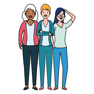 çeşitlilik kadın grubu