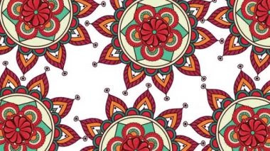 etnik mandalalar Boho tarzı desen