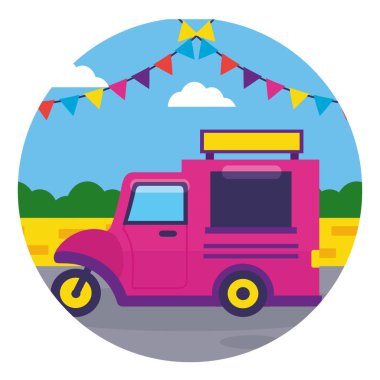 gıda kamyon sokak festivali tasarım