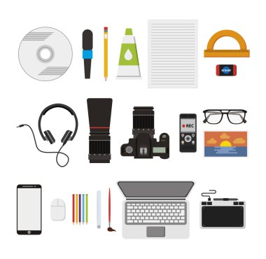 Ofis simgeleri demeti