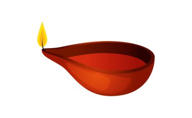 ramazan kareem mum dekoratif simgesi