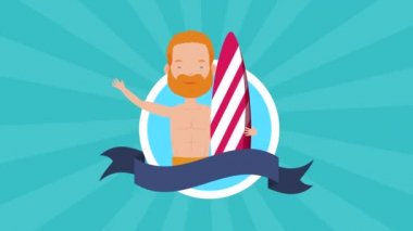 yaz zaman karakter genç adam