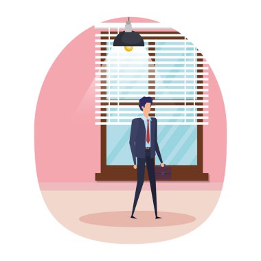 İşyeri karakterinde zarif işadamı