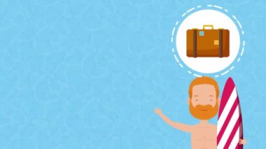 yaz zaman karakter genç adam