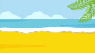 plaj yaz zamanında genç çift