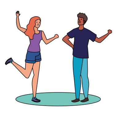 Irklar arası severler çift kutluyor karakterleri