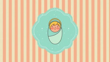 mutlu Noeller İsa bebek karakter