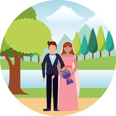 Gelin ve Damat Düğün günü