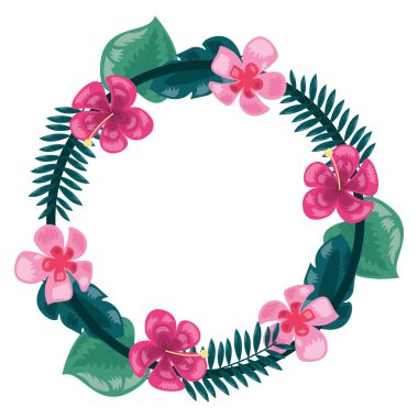 dekor dekorasyon yaprakları tropikal çiçek