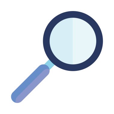 büyüteç izole edilmiş simge ara